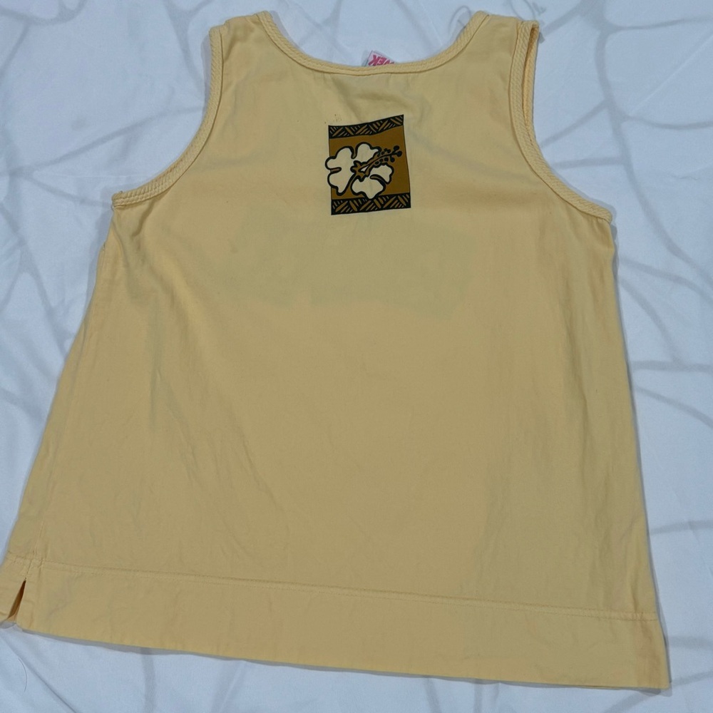 Vue Hawaii Women’s Hibiscus Tank Top— Medium - Picture 3 of 4